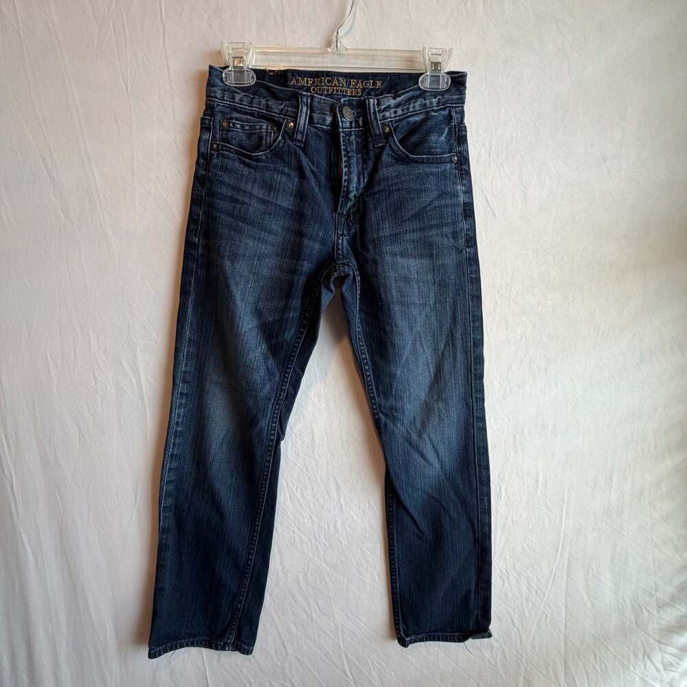 American Eagle Outfitters Core Flex Slim Straight Men's Denim Jeans Sz 26x28